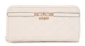 Produktbild: GUESS Idra SLG Large Zip Around Wallet L Geldbörse Stone creme Neu