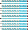 Produktbild: STABILO - Ergonomischer Dreikant-Bleistift für Rechtshänder - EASYgraph in blau - 12er Pack - Härtegrad 2B
