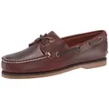 Produktbild: Timberland CLASSIC BOAT BOAT SHOE Bootsschuh Classic Bootsschuh aus Timberland Premium Leder braun|rot 40 EU