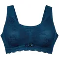 Produktbild: Anita (Since 1886) Damen Bralette - Essentials Lace, Bustier, bügellos, mit Schale, florale Spitze Blau S