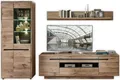 Produktbild: Wohnwand Wohnzimmerschrank BELLANO HH84 Viking Oak Nature mit LED
