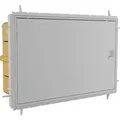 Produktbild: Verteilerkasten Feuchtraumverteiler Unterverteiler IP65 12 Module Sicherungskasten QZERO UP 990.12 M-L 0012