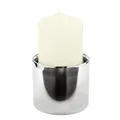 Produktbild: Fink Kerzenhalter SOBRIO DH 10x8 cm silber