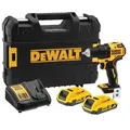 Produktbild: Akku-bohrschrauber Dcd708d2t 18 V, 2x 2,0 Ah Und Ladegerät In Tstak - Dewalt