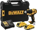 Produktbild: Dewalt DCD708D2T Akku-Bohrschrauber 18 V / 2x 2,0 Ah Akku + Ladegerät in T-Stak