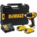 Produktbild: DeWalt DCD708D2T Akku-Bohrschrauber gelb/schwarz 2x Akku, T STAK-Box, Softgrip
