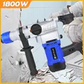 Produktbild: SDS-Plus Bohrhammer 1500 Watt Stemmhammer Meißelhammer im Koffer + Tragetasche