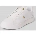 Produktbild: Tommy Hilfiger Low Top Sneaker aus echtem Leder in Weiss, Größe 41