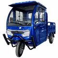 Produktbild: Urban Hopper Cargo Volt Pro Twin mit Doppelkabine 2-Sitzer 45km/h Lenker Silber