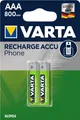 Produktbild: Varta Phone Power T398 Micro AAA 800mAh 2er Blister