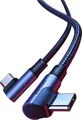 Produktbild: Ugreen Winkel-USB-C-Kabel 100W 5A PD QC FCP 480Mb/s 1m Schwarz US335 70696