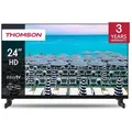 Produktbild: Thomson 24 Zoll (60 cm) LED HD Easy TV - Kein Smart, USB, HDMI, Triple-Tuner, AV IN, CI+, Panel - 24HD2S13 - Schwarz