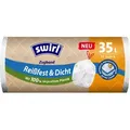 Produktbild: Swirl Zugband-Müllbeutel Reißfest & Dicht 35 l Weiß 11 Stück