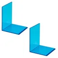 Produktbild: MAUL Buchstützen blau 10,0 x 10,0 x 13,0 cm, 2 St.
