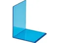 Produktbild: Maul Buchstützen Acryl Blau 10 x 10 x 13 cm 2 Stück