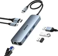 Produktbild: BENFEI Hubs USB C Hub 6in1 mit HDMI Ethernet und 100W PD