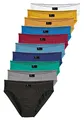 Produktbild: Le Jogger Herren Slips,10er Pack, Unterhosen, Schlüpfer, Baumwolle (10 X Bunt, M)
