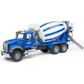 Produktbild: Bruder MACK Granite Modellfahrzeug Betonmisch-LKW blau/weiß 4 Jahre Maßstab 1:16