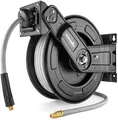 Produktbild: Poppstar Druckluftschlauchtrommel aus Stahl (20m+2m, Durchmesser (9,2x15mm)), Anschlüsse 1/4 Zoll BSPT