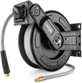 Produktbild: Poppstar Automatik Druckluft Schlauchtrommel Stahl mit 20m Druckluftschlauch