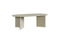 Produktbild: en.casa Couchtisch, »Kynd« 119 x 60 x 40 cm mit ovaler Tischplatte Sandfarben