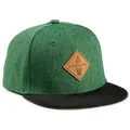 Produktbild: Soulbuddy Snapback Cap für Kinder, Kinder Cap, Cappy für Jungen Mädchen, Kinder Mütze (Minimalisches Design, Für Kita, Kindergarten & Schule) 3 Kids Größen verfügbar grün Kids L (49-54cm)