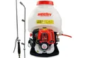Produktbild: Hecht Gartenspritze Motorspritze Benzin 15 Liter mit 3 Düsen, 0,55 kW / 0,75 PS, 61 cm lang, 2,5 bar, 9,3 kg mit Tragegestell