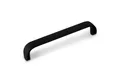 Produktbild: SO-TECH® Möbelgriff Schrankgriff DALE BA 128 - 192 mm, Lochabstand 128 mm schwarz texturiert inkl. Schrauben
