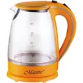 Produktbild: MAESTRO MR-064-ORANGE electric kettle - Transparent