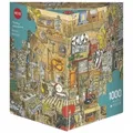 Produktbild: Heye Puzzle - Music Maniac, Adolfsson - Triangular 1000 Teile 291381