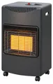 Produktbild: Infrarot-Gasheizung, Schwarz, Metall, Keramik, Räder, 4,2 kW, H 72 cm