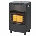 Produktbild: Infrarot Gasheizung Heizstrahler Keramikplatten Infrarotbrenner Metall H 72 cm