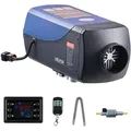 Produktbild: VEVOR Dieselheizung Lufterhitzer 12-24V 5-8KW tragbare Standheizung mit Fernbedienung & LCD-Bildschirm, geringe Geräuschentwicklung, 10 L Kraftstofftank für Lkw Wohnmobile