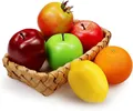 Produktbild: Künstliches Obst Deko Set für Küche und Party 6 Stück