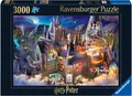 Produktbild: 3000 Teile Ravensburger Puzzle Harry Potter Hogwarts Interior 17561 / Karton bes