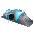 Produktbild: Skandika Kuppelzelt Hammerfest für 6 Personen | Campingzelt mit Sleeper Technologie und eingenähtem Zeltboden, Schwarze Schlafkabinen, 2 m Stehhöhe, 2 Eingänge, Moskitonetze, 3000 mm Wassersäule