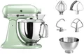 Produktbild: KitchenAid Küchenmaschine 5KSM175PSEPT PISTAZIE, 300 W, 4,8 l Schüssel, mit Zubehör im Wert von ca. 112,-€ UVP