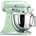 Produktbild: KitchenAid Küchenmaschine - Artisan - Kippbarem Food Processor - Teigknetmaschine mit 5 Zubehör - 2 Schüsseln aus Edelstahl - 4.8 L - Pistazie