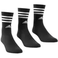 Produktbild: adidas 3 Streifen C SPW CRW 3 Paar Socken schwarz/weiß - M