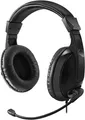 Produktbild: Adesso Xtreame H5U Multimedia-Headset mit USB Over-Ear mit Mikrofon schwarz