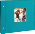 Produktbild: Goldbuch Schraubalbum Bella Vista türkis 30x25 cm weißer Fotokarton