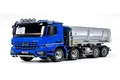Produktbild: TAMIYA 56366 1:14 RC MB Arocs 4151 Kipper 8x4, Bausatz zum Zusammenbauen, RC Truck, fernsteuerbarer, Lastwagen, LKW, Konstruktionsspielzeug, Basteln Blau