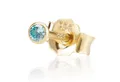 Produktbild: NKlaus Single-Ohrstecker Einzel 2,0mm 333 Gelb Gold 8 Kt Ohrstecker Zirkon (Einzel)