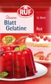 Produktbild: Blatt Gelatine rot, Speisegelatine zum Gelieren, Verdicken, Stabilisieren, Em...