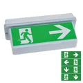 Produktbild: ChiliTec NL-D2 LED Fluchtweg Not Ausgang Leuchte Licht Beleuchtung Akku 30 LEDs
