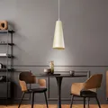 Produktbild: Textil Hänge Beleuchtung Wohn Zimmer Leuchte Decken Pendel Strahler Lampe creme