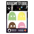 Produktbild: Reflective Berlin Decals Reflexaufkleber Ghostice Creme Einheitsgröße