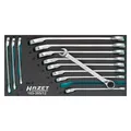 Produktbild: HAZET Knarren Ring-Maulschlüssel Satz 163-385/12 Aussen Doppel-Sechskant-Tractionsprofil 8 9 ... (10 mm, 11 mm, 12 mm, 13 mm, 14 mm, 15 mm, 16 mm, 17 mm, 18 mm, 19 mm, 8 mm, 9 mm) (163-385/12)