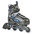 Produktbild: Hudora 28240Kinderinliner Leon - Gr. 37-40 - schwarz/blau