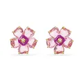 Produktbild: Swarovski Florere Ohrstecker 5650563 Blume, Rosa, Goldlegierungsschicht